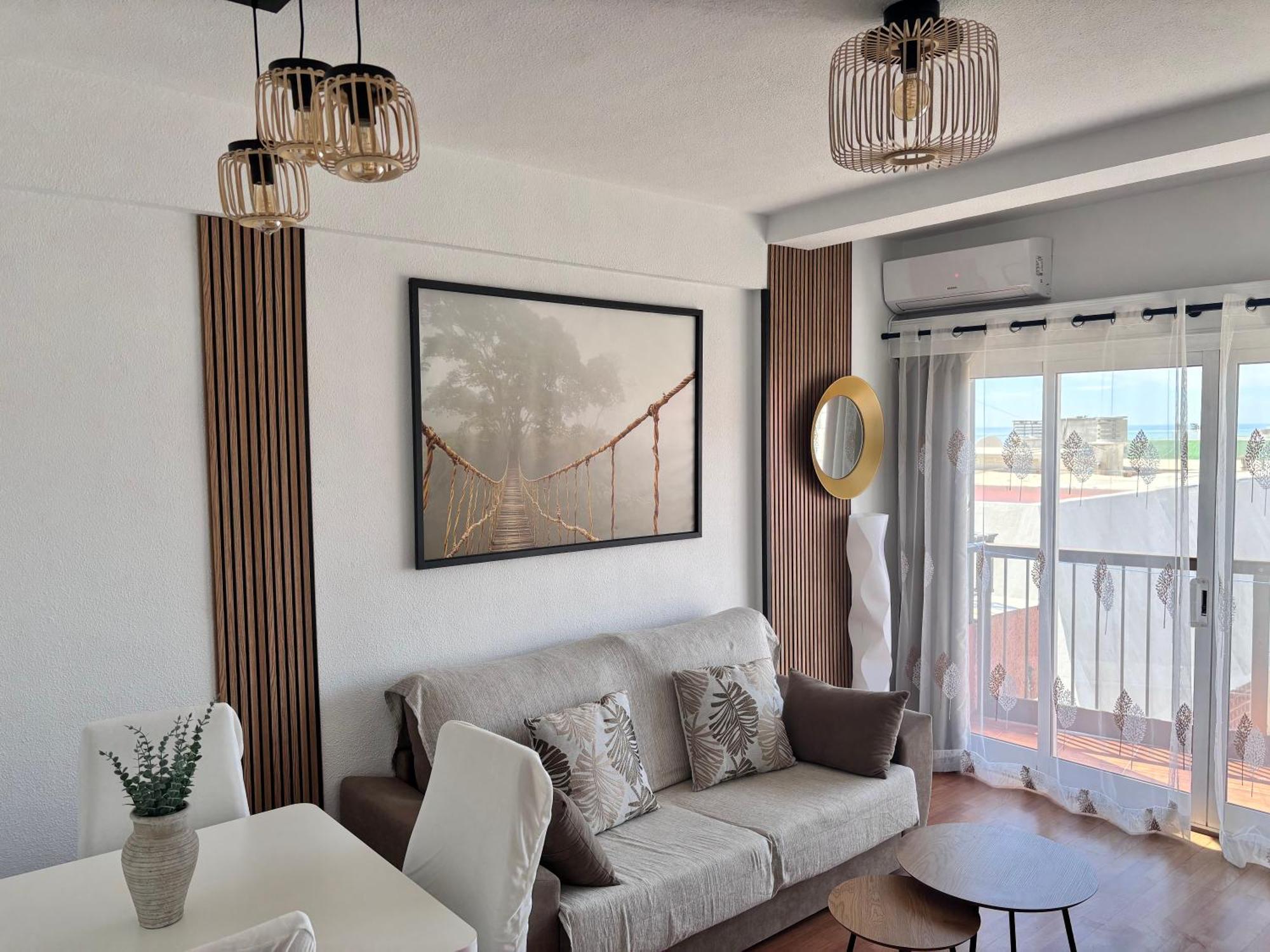 Apartamento Primera Linea De Playa Paseo Maritimo Perla 5 Фуeнхирола Екстериор снимка